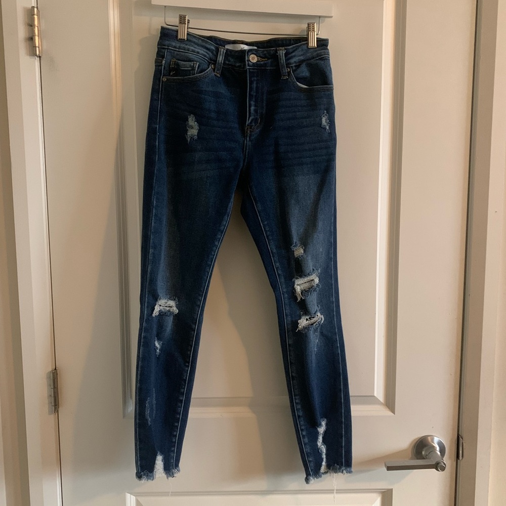 Kancan Jeans Skinny Estilo Destroyed Jean
